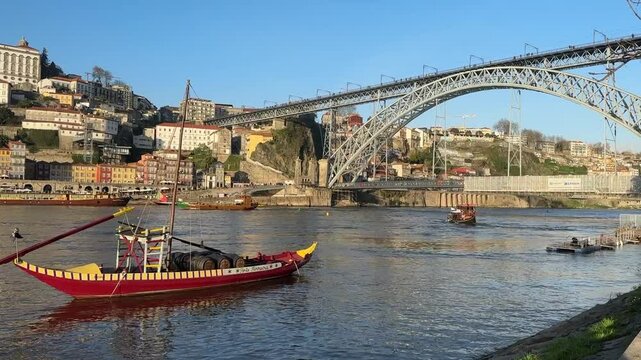 bridge over the porto river