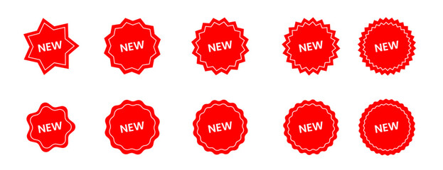 New labels. Set of starburst. Price sticker, sale sticker, price tag, starburst, quality mark, retro stars, sale or discount sticker, sunburst badges, sun ray frames, shopping labelst