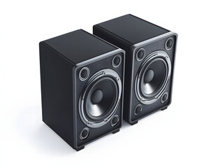 Obraz premium audio speaker isolated on white