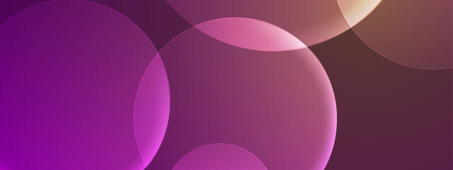 simple and minimal abstract vector purple circle shapes background vector illustration, perfect for business presentation, digital banner, and website background