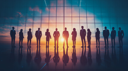 abstract professional business team people innovation connection of line from nail node to node on Smart Innovation city with connection cyber security network reciprocity , networking concept