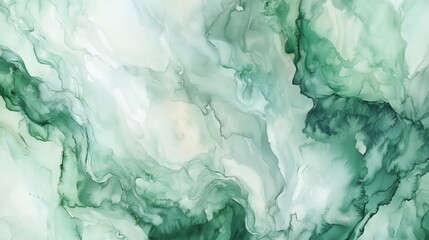 Obraz premium Green marble texture with fluid abstract patterns and natural swirls
