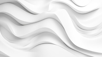 Pure white interior concept, abstract spatial design, architectural minimalism, clean geometric forms, subtle ambient shadows, floating perspective views, modern visualization style, seamless corner