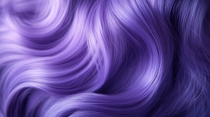 Fototapeta premium A vibrant purple shampoo that gently cleanses the hair, neutralizing brassy tones and enhancing the beauty of violet-blonde hair.