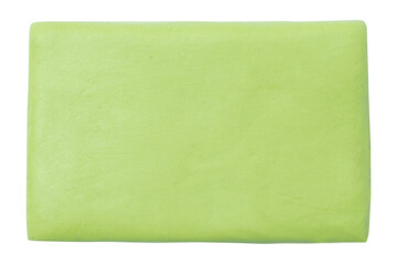 Png clay rectangle geometric shape green cute graphic for kids