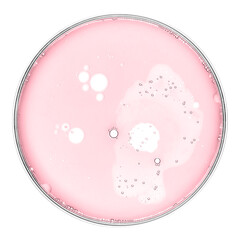 PNG pink transparent circle shape sticker