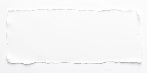 Rough, mottled paper edge, distressed texture, white background, aged, white background