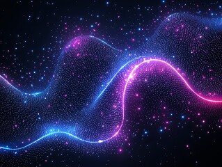 Cosmic Flow: Abstract Energy Wave. (1)