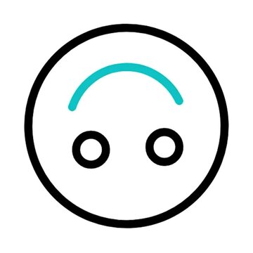 Upside-Down Smiley Face A Simple Illustration of Sadness and Disappointment