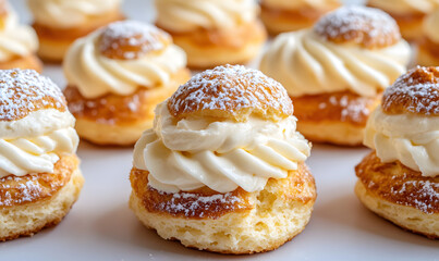 famous cream puffs, Generative AI