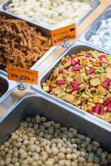 nuts and dried fruits