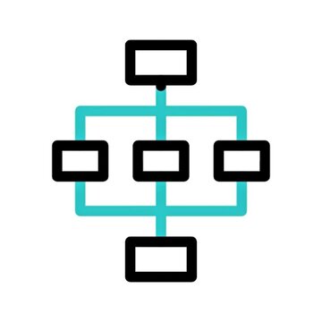 Network Diagram Visualizing Connections and Relationships in Systems