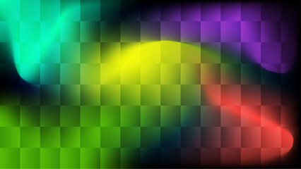 Colorful Fractal Glass Gradient Textures