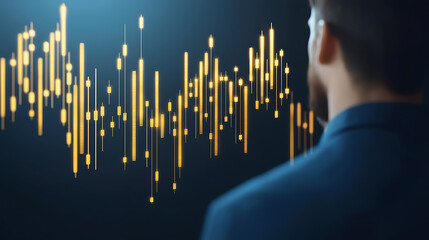 Analyzing market trends through data visualization business environment digital content professional perspective economic insights