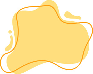 Colourful Blob Decoration Element Set