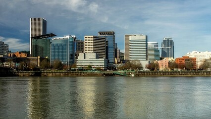 Fototapeta premium Downtown Portland City View, Oregon