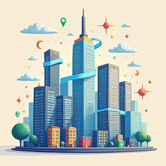 Obraz premium - Cartoon/Vector illustrations