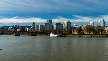 Fototapeta premium Downtown Portland City View, Oregon