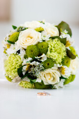 wedding bouquet of flowers