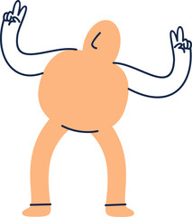 Person Character Shape Illustration Element