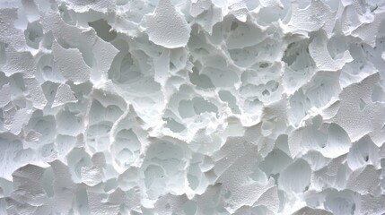 Obraz premium Thick white cream texture macro shot studio product photography clean environment close-up nourishing concept