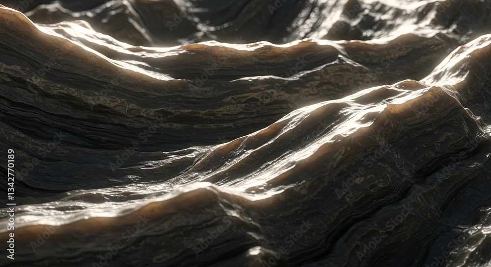 Poster the image is of a rocky shoreline with a wave crashing against the rocks