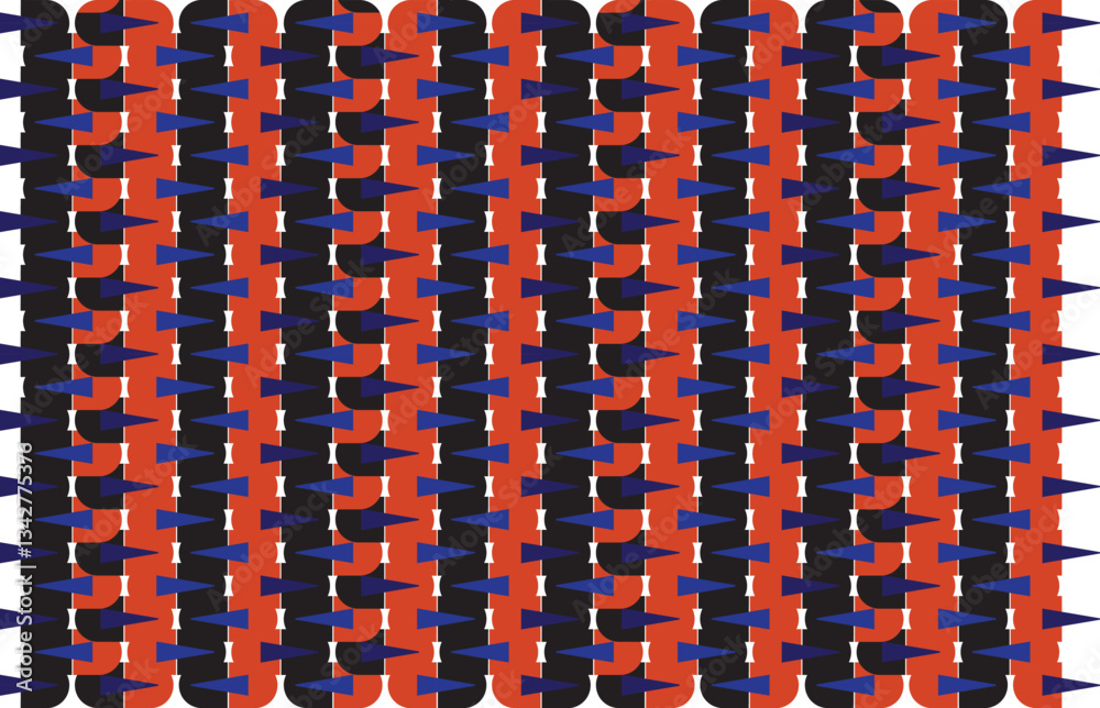 Fototapete vector backgrounds with simple and fun repeating patterns. abstract colorful backgrounds for cards, 