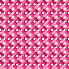 Vector colorfull geometric seamless pattern. Elegant ornament background. Repeated geo design for decor, textile, print