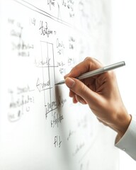 Strategic planning session office whiteboard insights professional environment close-up view collaboration techniques