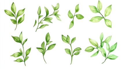 Fresh Thyme Herb Closeup, Natural Green Leaf Collection for Healthy Cooking