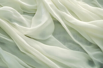 Obraz premium Elegant Draped Fabric, Soft Texture