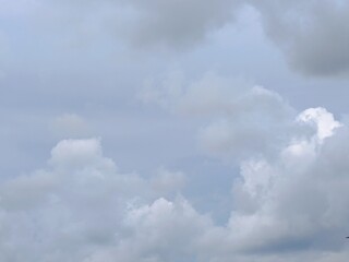 Obraz premium blue sky with clouds