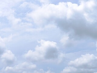 blue sky and clouds
