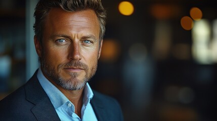Portrait of a Confident Man