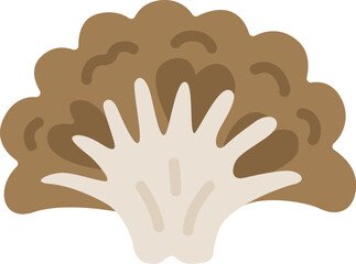 舞茸のアイコンのイラスト