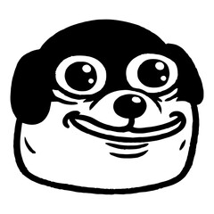 Funny Dog Meme Face