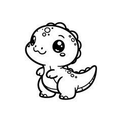 Dinosaur Coloring Book