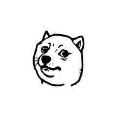 Funny Dog Meme Face