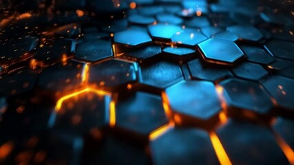 The hexagon graphic displayed vibrant colors and intricate patterns, captivating everyone who viewed it.