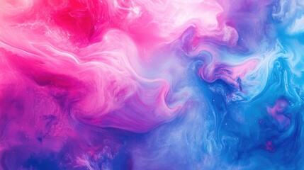 Abstract Swirling Color Background
