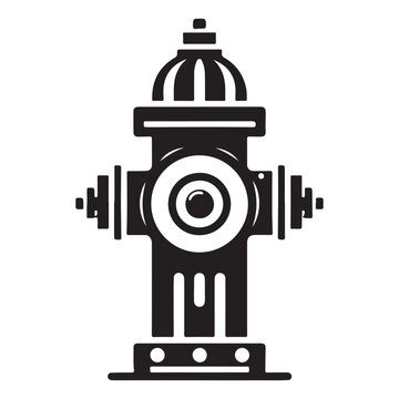 recommend clip art: Fire Hydrant Vector Illustration Silhouette Safety Emergency Equipment