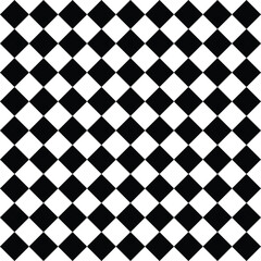 Seamless harlequin pattern-black and white. line diagonal diamond seamless pattern. horizontal black halftone of diamond shape design for pattern and background. Seamless harlequin pattern with black.