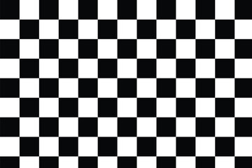 Fototapeta premium Transparent grid seamless pattern background. Grey and white checkboard background. Abstract checkered chessboard. Vector element. Trippy checkerboard background. Retro psychedelic checkered wallpaper
