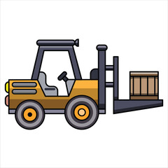 Forklift Warehouse Utility Vehicle Land Transportation
