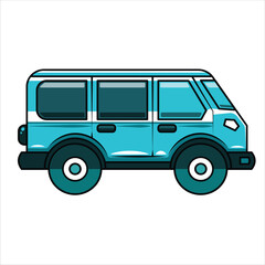 Van Cargo Transport Vehicle Land Transportation