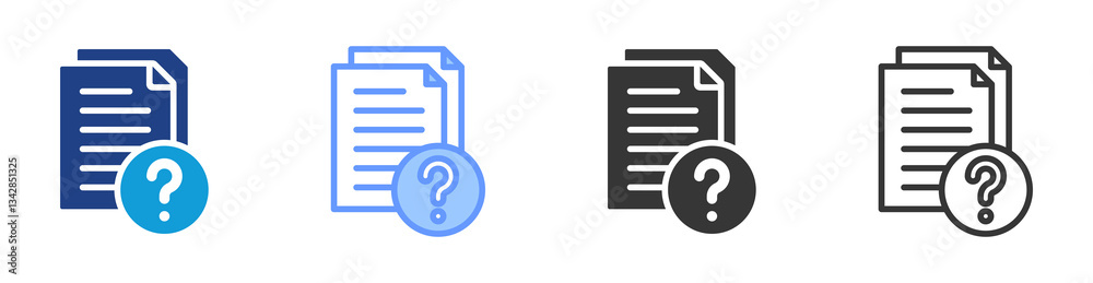 Poster Data Anonymization icon set multiple style collection
