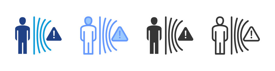 Resilience icon set multiple style collection