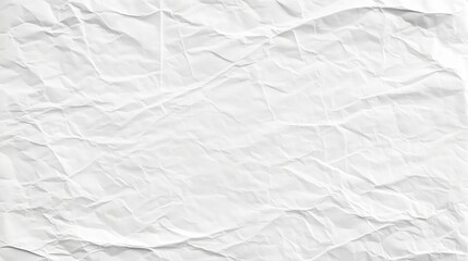 Obraz premium Wrinkled Canvas: A close-up captures the intricate texture of a crumpled paper, revealing its imperfections and the story etched into its folds.