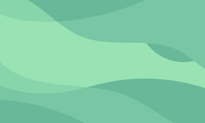 abstract green background with waves