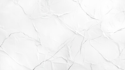 Fototapeta premium Textured Paper Canvas: A close-up captures the subtle beauty of a crumpled piece of paper, showcasing its unique textures and patterns, inviting the viewer to explore its imperfections.